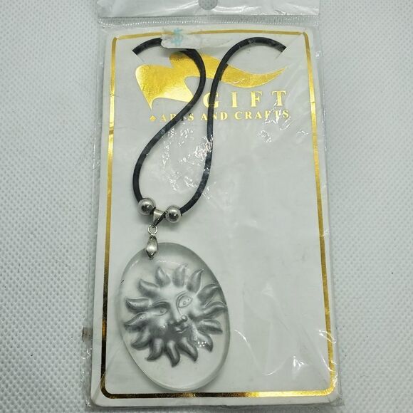 NWT Gift Arts & Crafts Sun Necklace - Picture 2 of 3